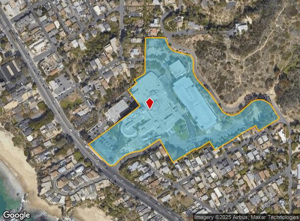  31872 Coast Hwy, Laguna Beach, CA Parcel Map