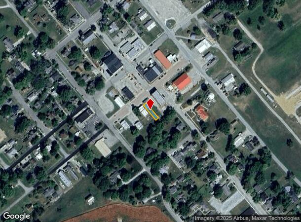  207 W Main St, Colfax, IN Parcel Map