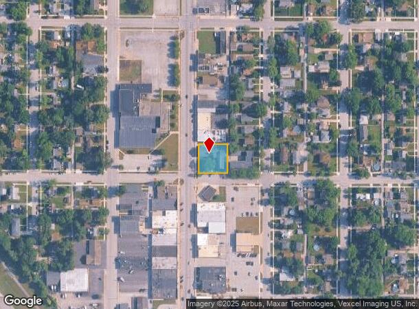 201 N Broad St, Griffith, IN Parcel Map