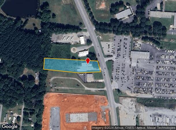  2412 Highway 101 S, Greer, SC Parcel Map