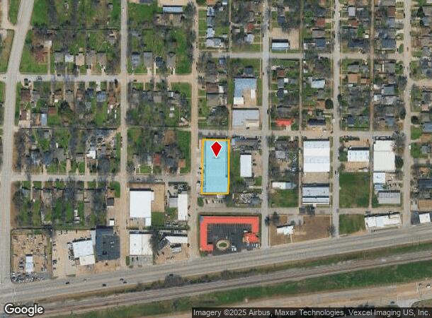  106 Nw 17Th St, Grand Prairie, TX Parcel Map
