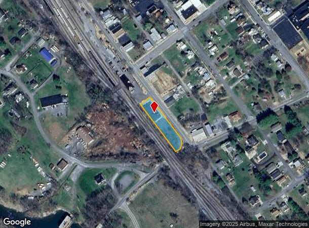 507 1St St, Shenandoah, VA Parcel Map