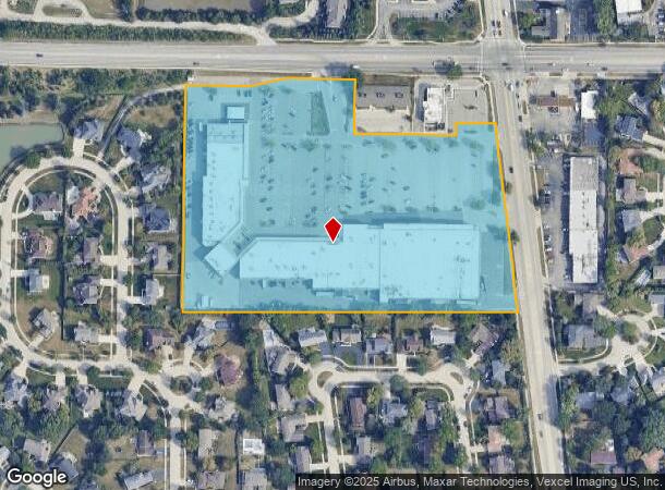 4119 Dundee Rd, Northbrook, IL Parcel Map