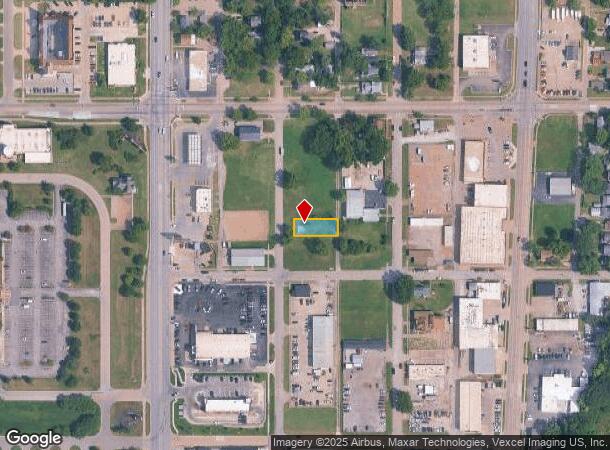  1726 Sw Harrison St, Topeka, KS Parcel Map