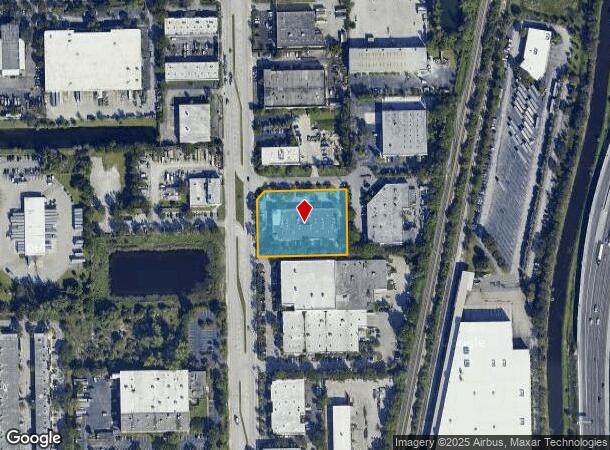  2050 N Andrews Ave, Pompano Beach, FL Parcel Map