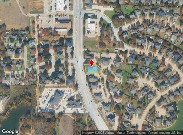  1200 Bent Oaks Ct, Denton, TX Parcel Map