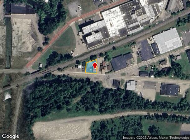 553 Buffalo St, Jamestown, NY Parcel Map