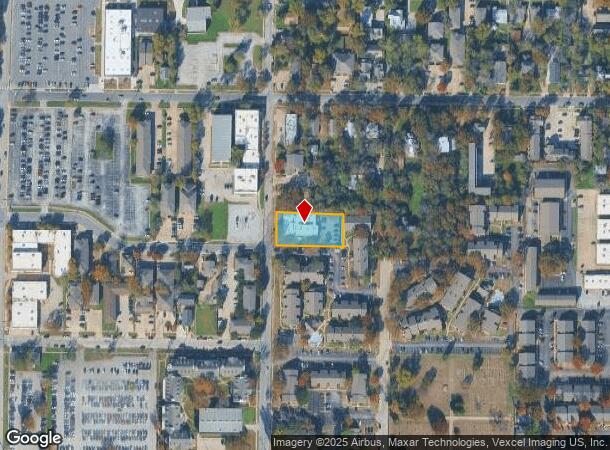 333 Bernard St, Denton, TX Parcel Map