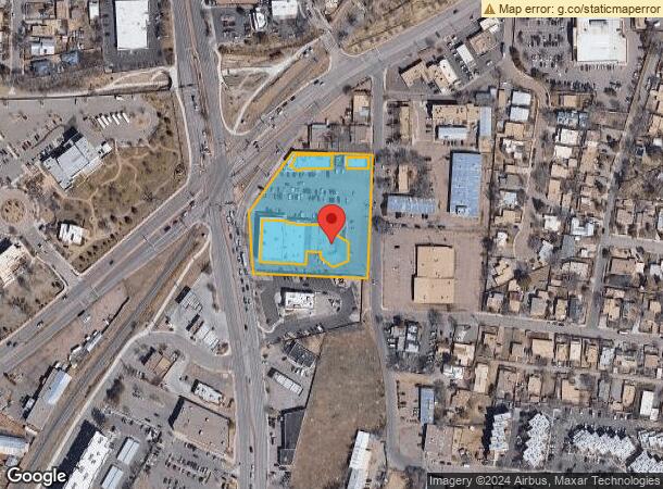  1005 S Saint Francis Dr, Santa Fe, NM Parcel Map