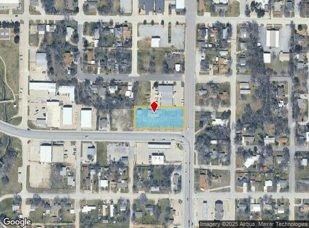  1205 Hovey St, Bridgeport, TX Parcel Map