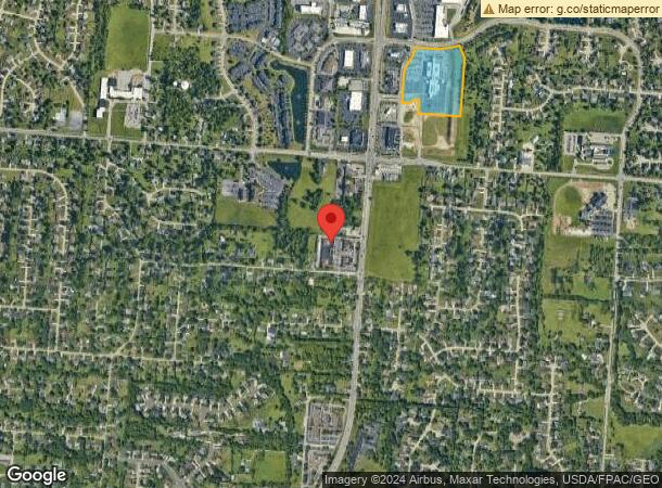  2400 Lakeview Dr, Beavercreek, OH Parcel Map