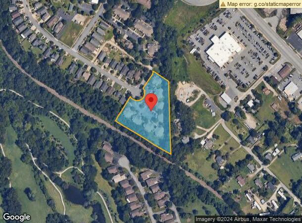  500 King Creek Blvd, Hendersonville, NC Parcel Map