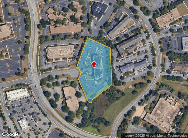 7226 Corporate Ct, Frederick, MD Parcel Map
