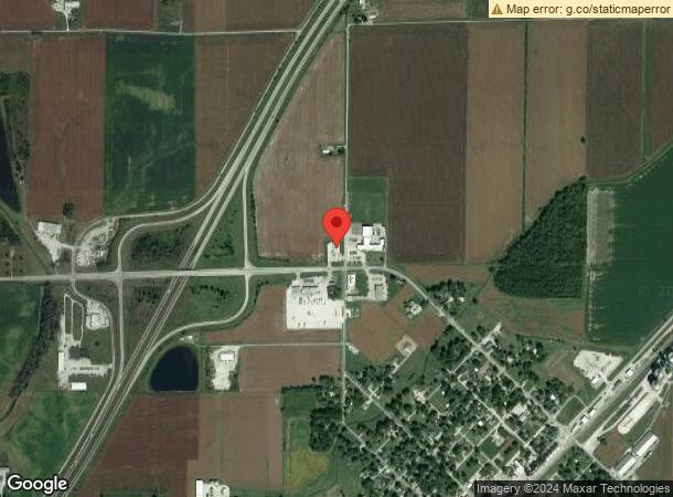  1000 W Washington St, Farina, IL Parcel Map