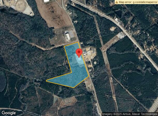  525 Industrial Park Rd, Sylvania, GA Parcel Map