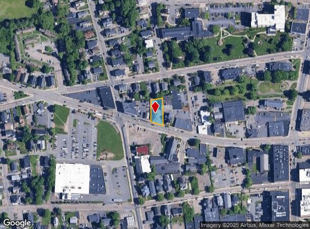  105 Pleasant St, Brockton, MA Parcel Map