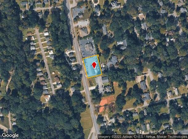 702 N A St, Easley, SC Parcel Map
