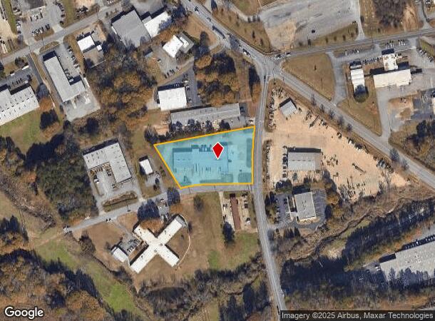  1455 N Chase St, Athens, GA Parcel Map