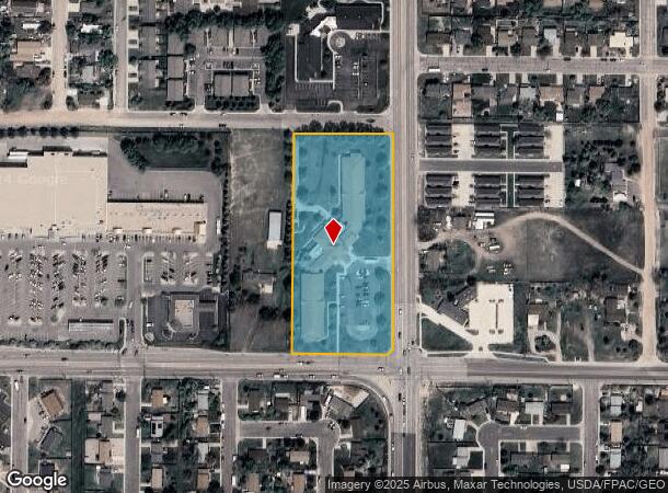  4606 N College Dr, Cheyenne, WY Parcel Map