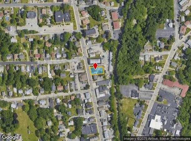  1076 Main St, West Warwick, RI Parcel Map