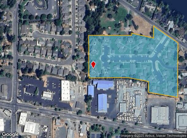  1051 E Park St, Grants Pass, OR Parcel Map