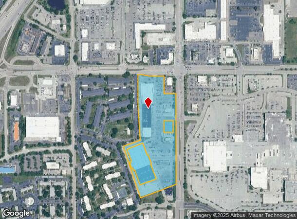  9540 Quivira Rd, Lenexa, KS Parcel Map