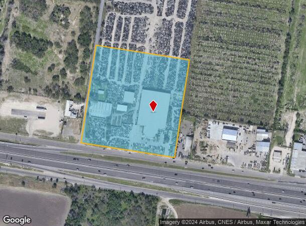  320 Frontage Rd, Alamo, TX Parcel Map