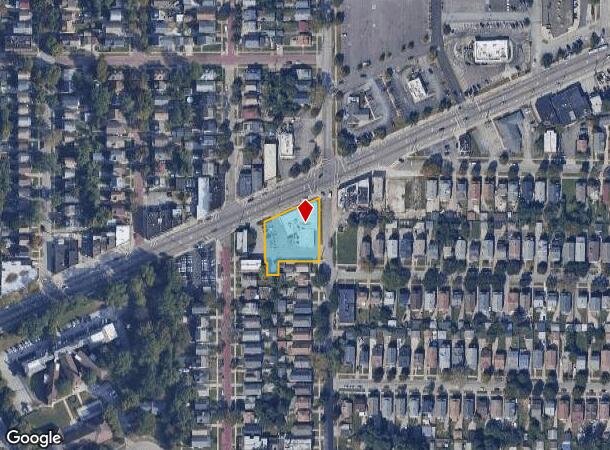 11011 Lorain Ave, Cleveland, OH Parcel Map