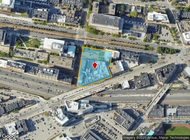  590 Commonwealth Ave, Boston, MA Parcel Map