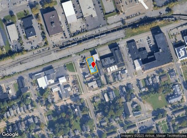 623 W Fayette St, Syracuse, NY Parcel Map