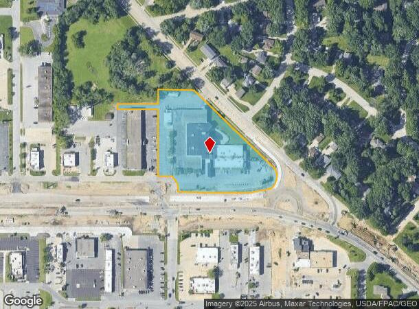 5826 University Ave, Cedar Falls, IA Parcel Map