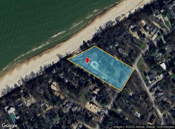 15860A Lakeshore Rd, Union Pier, MI Parcel Map