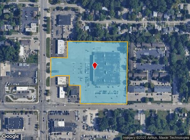  5015 S Cedar St, Lansing, MI Parcel Map