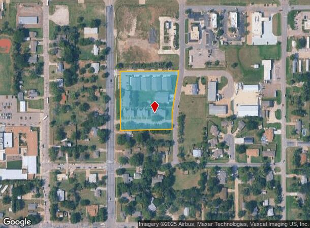 601 N Cedar St, Goddard, KS Parcel Map