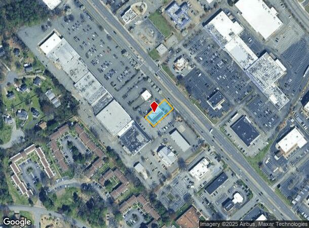 8021 W Broad St, Henrico, VA Parcel Map