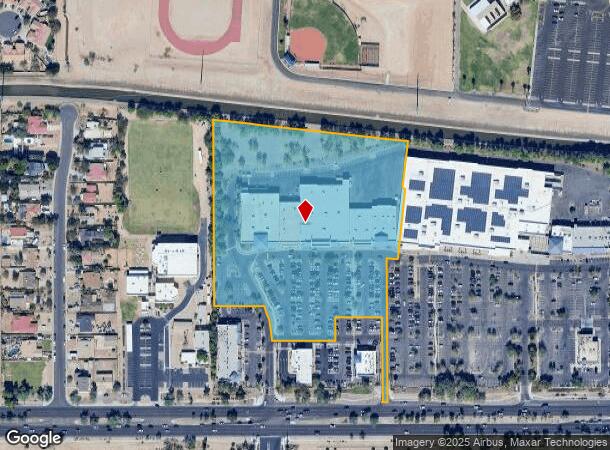  2060 E Baseline Rd, Phoenix, AZ Parcel Map