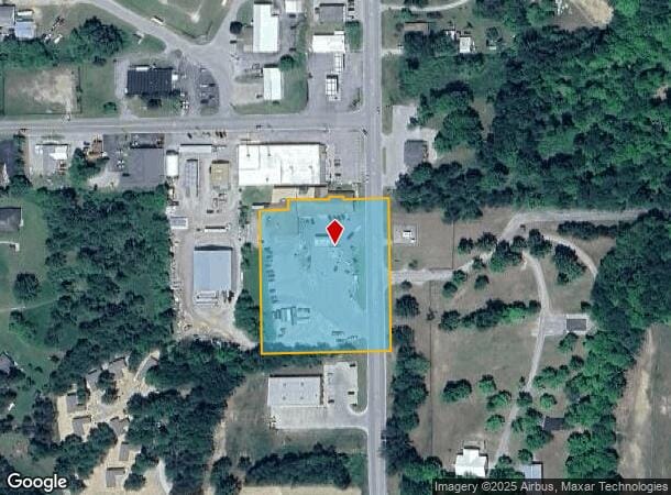863 N Barlow Rd, Lincoln, MI Parcel Map