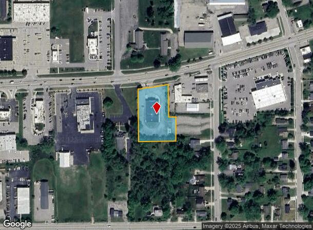  1120 W Main St, Lowell, MI Parcel Map