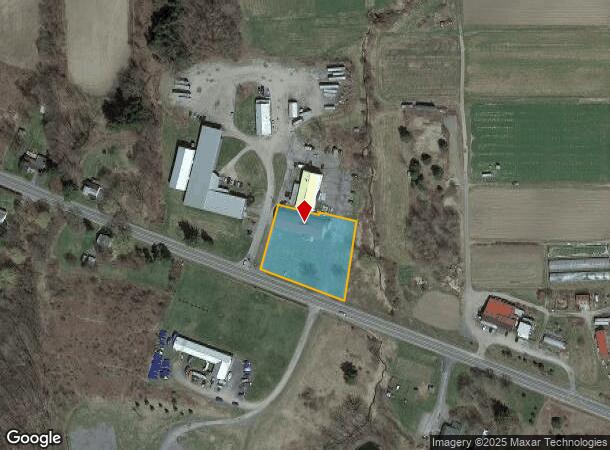  1607 Trumansburg Rd, Ithaca, NY Parcel Map