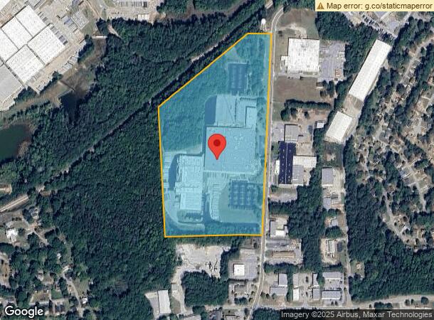  8195 Industrial Blvd Ne, Covington, GA Parcel Map