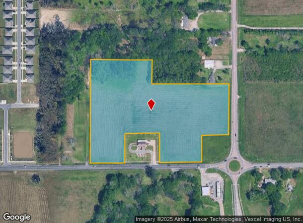  500 Blk Ridge Rd, Lafayette, LA Parcel Map