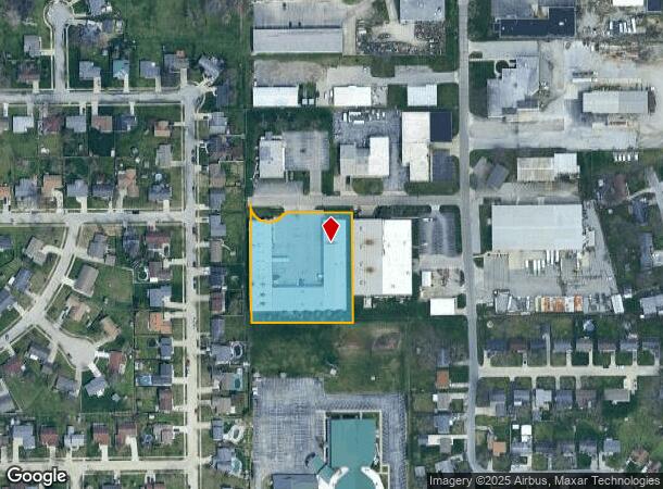 2801 Lofty Dr, Fort Wayne, IN Parcel Map
