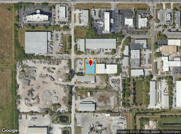  3966 Airway Cir, Clearwater, FL Parcel Map