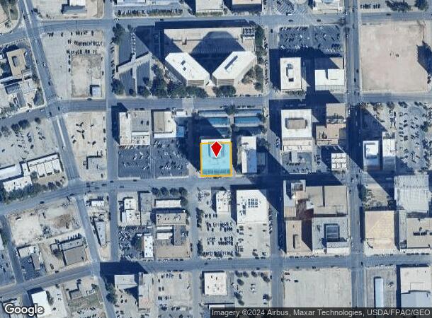  508 W Wall St, Midland, TX Parcel Map