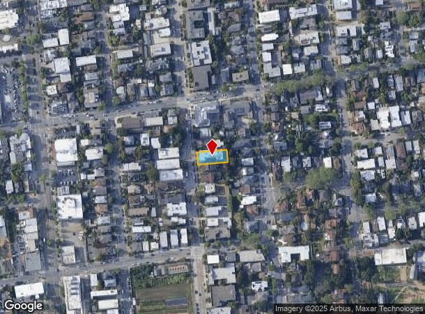  1639 Oxford St, Berkeley, CA Parcel Map