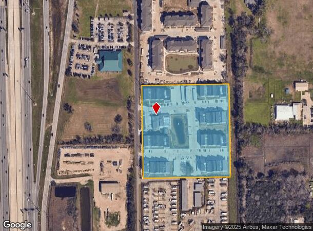 13511 Hycohen Rd, Houston, TX Parcel Map