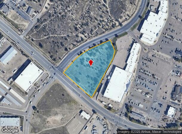Astrozon Blvd, Colorado Springs, CO Parcel Map