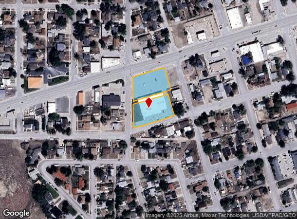 1016 W Spruce St, Rawlins, WY Parcel Map