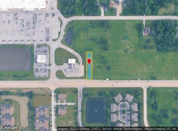 3746 Vollmer Rd, Flossmoor, IL Parcel Map