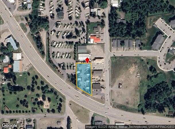 201 Us Highway 2 E, Columbia Falls, MT Parcel Map